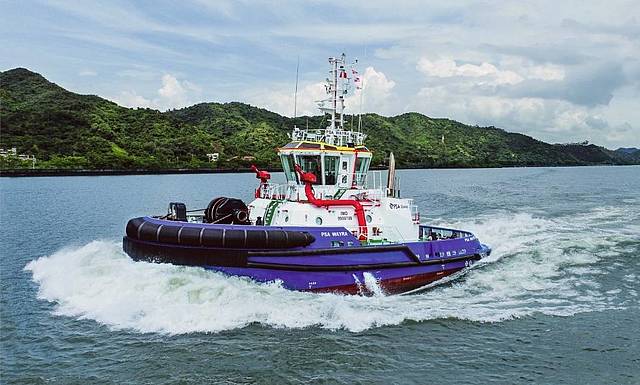 SCHOTTEL Propulsion: Erster Schlepper mit Hybridantrieb an Südamerikas Westküste vor Indienststellung; PSA Marine Peru