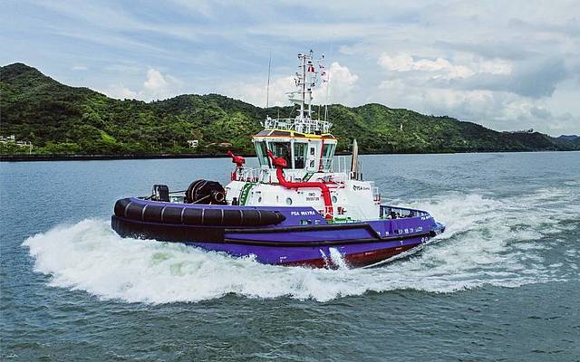 The PSA Wayra ASD tug will soon enter service as the first tug with a hybrid drive system on South AmericaÃ¢â‚¬â„¢s west coast; Source: PSA Marine Peru
