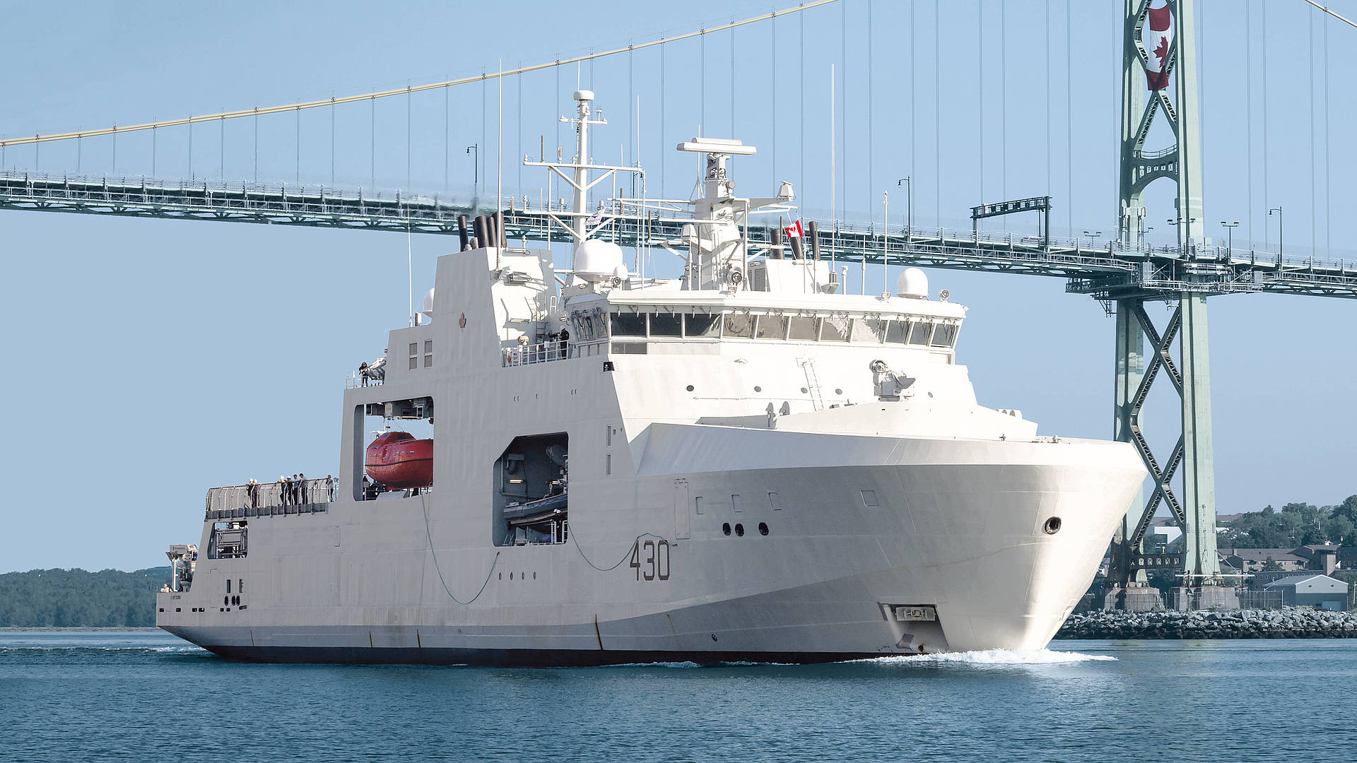 HMCS Harry DeWolf Arctic And Offshore Patrol Ship