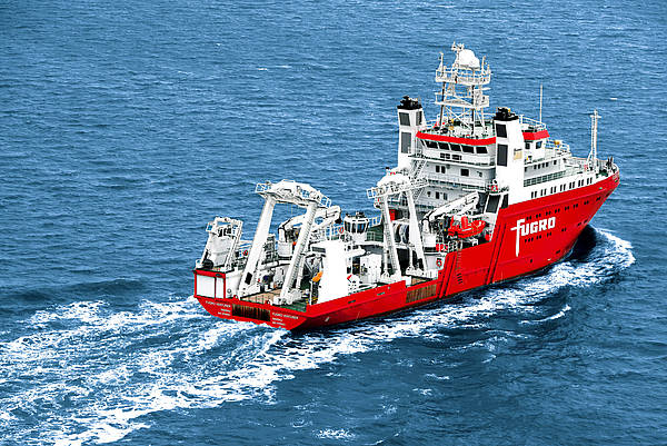 Fugro Venturer Geophysical & Hydrographic Survey Vessel