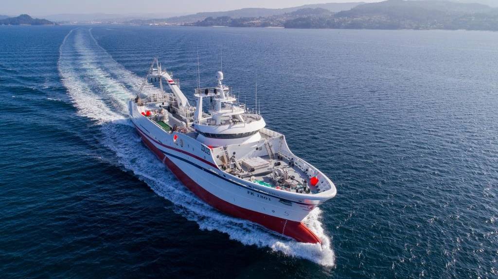 Falkland Islands: Trawler “Argos Cíes” propelled by SCHOTTEL