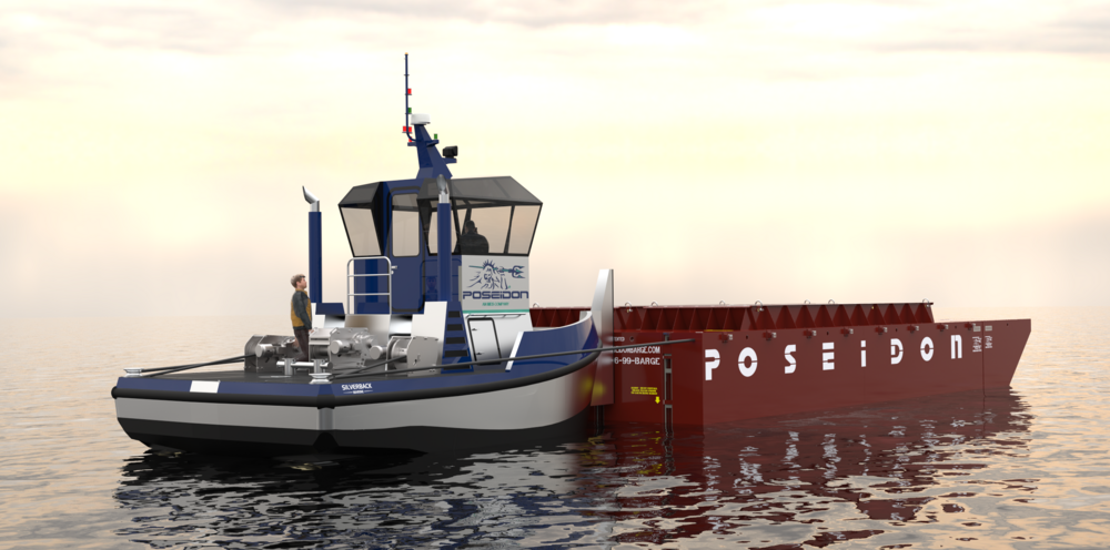 The compact OX series tractor tug will have a bollard pull of almost seven tons. 