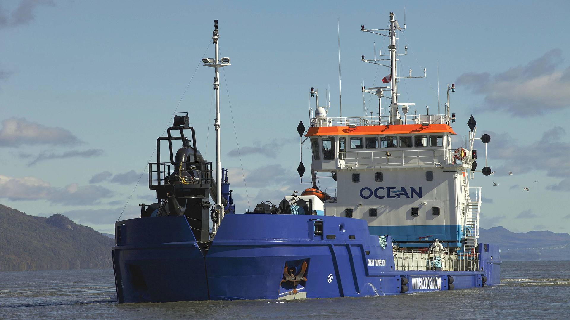 Ocean Traverse Nord Trailing Suction Hopper Dredger